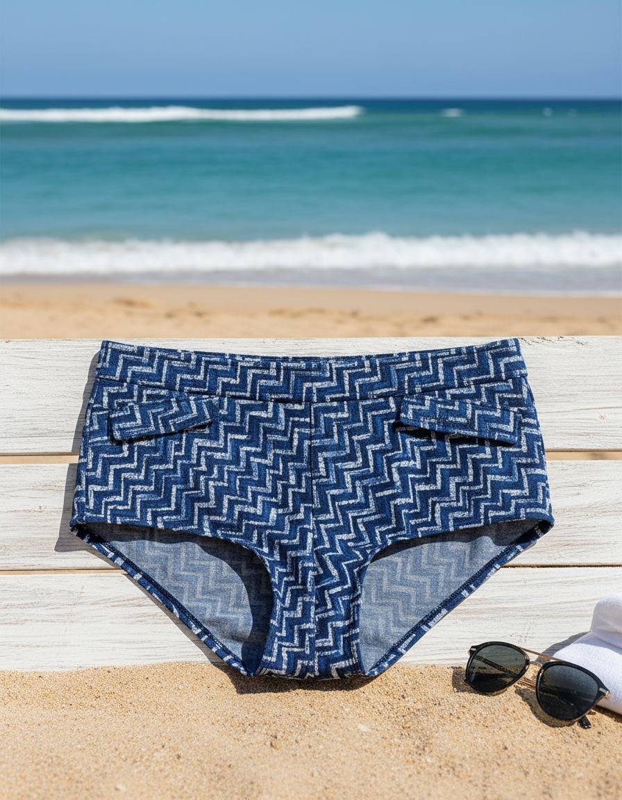 Indigo Resist Swim Brief in As pictured