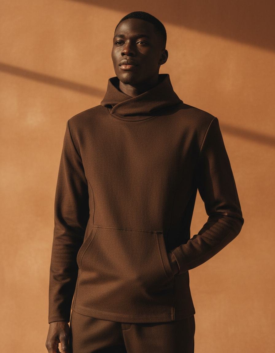 Organic Cotton Hoodie in As pictured