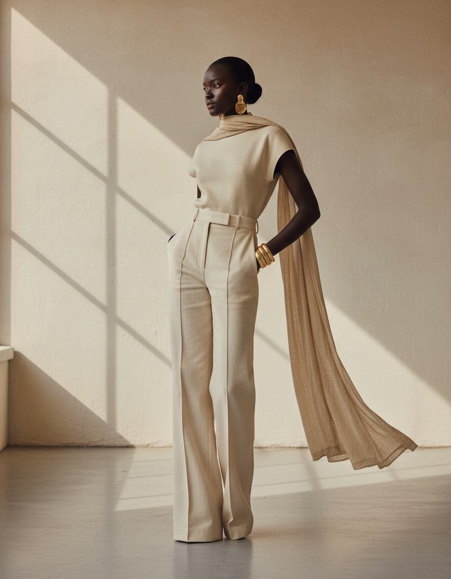 High-Waist Straight Leg in As pictured