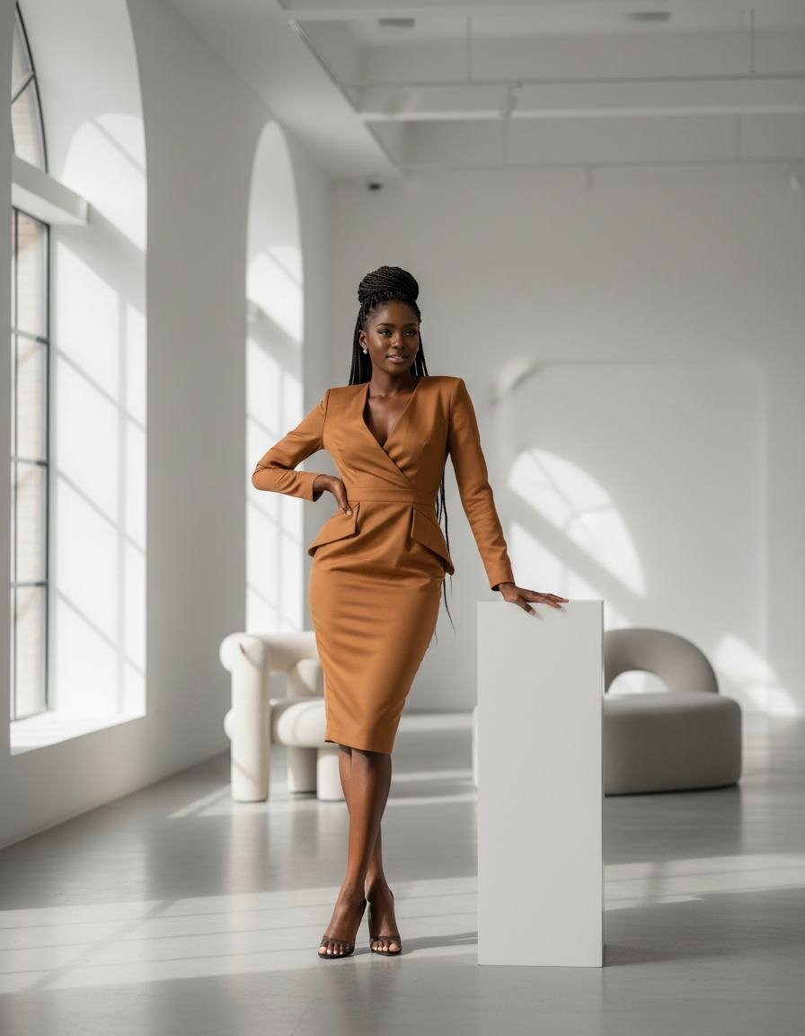 The Sheath Dress in As pictured