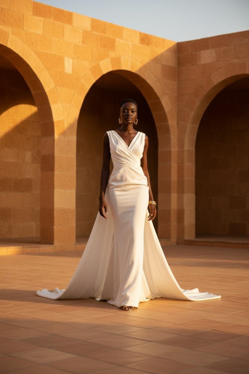 An ivory silhouette from the summer wardrobe edit