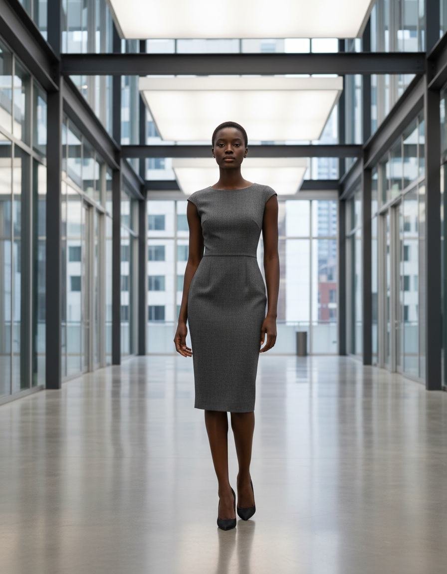 The Sheath Dress in As pictured