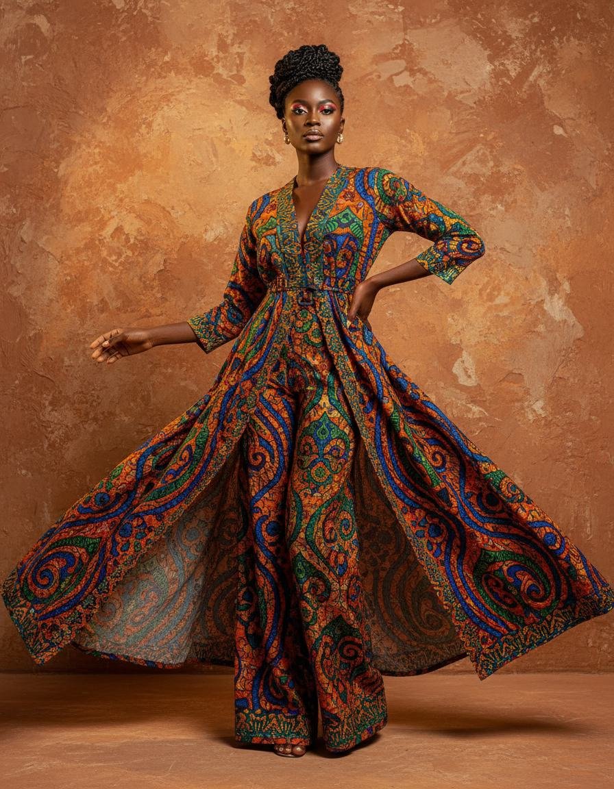 Heritage Print Co-Ord in As pictured