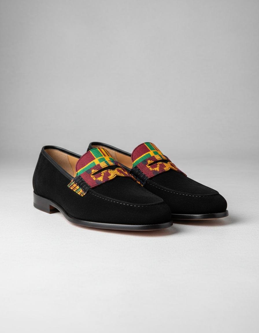 Kente Accent Loafer in As pictured