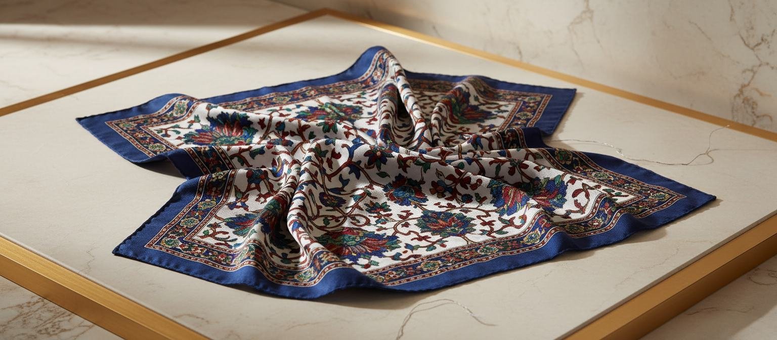 Heritage Print Scarf in As pictured