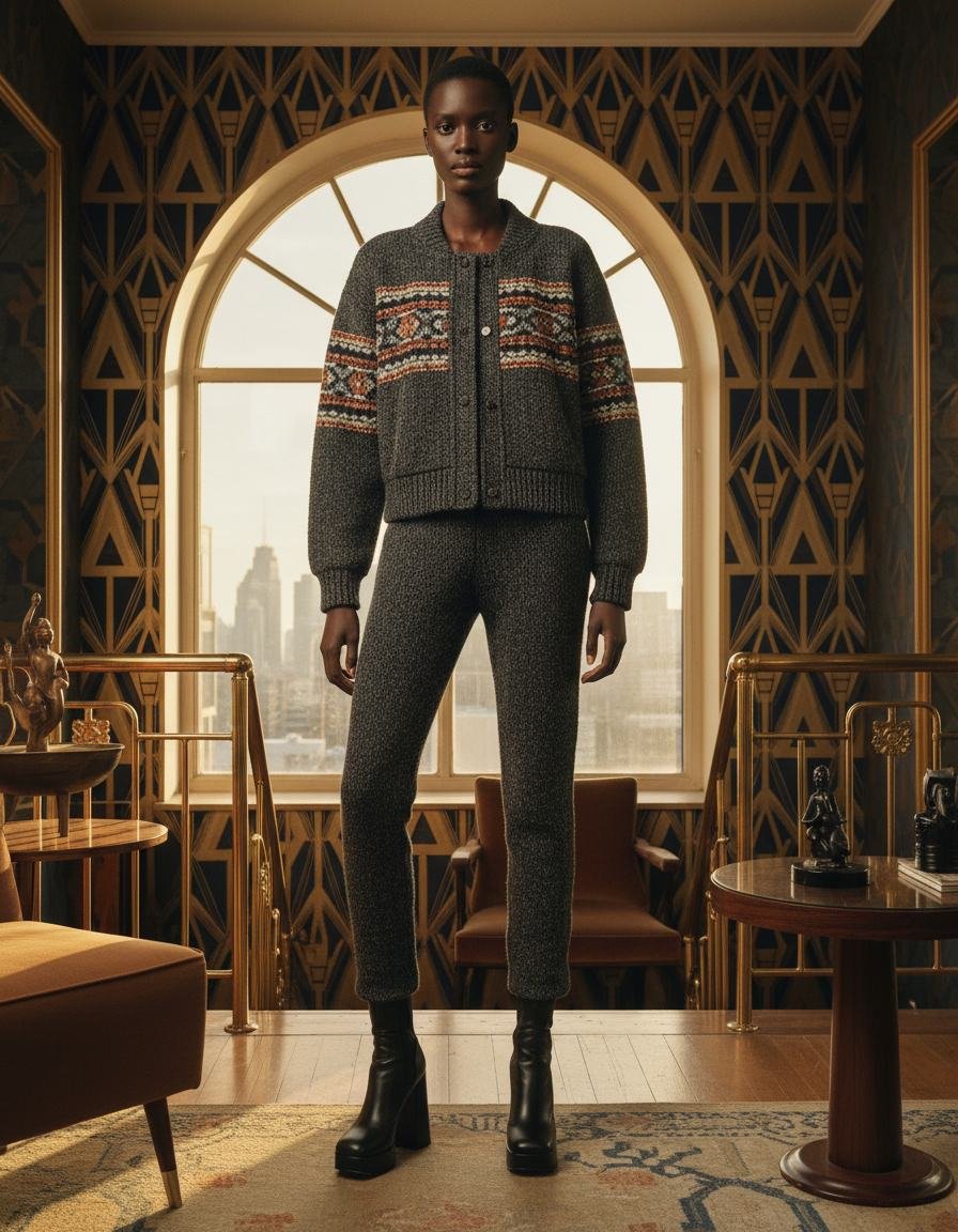 Knit Bomber in As pictured