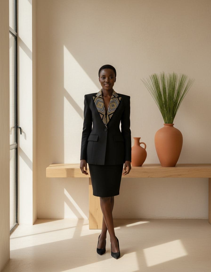 The Structured Blazer in As pictured