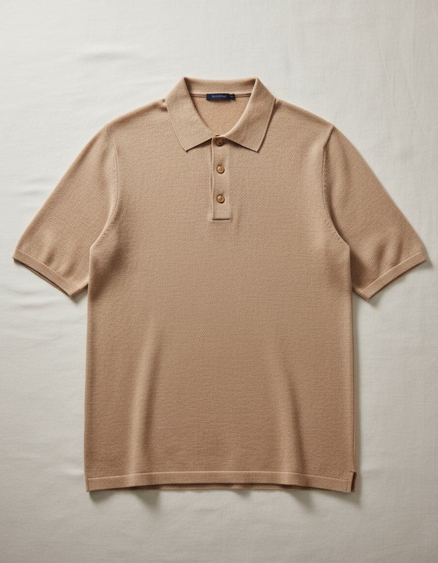 Knit Polo in As pictured