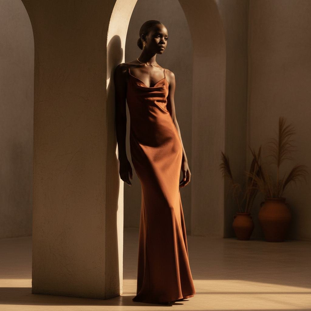 The Slip Dress in As pictured
