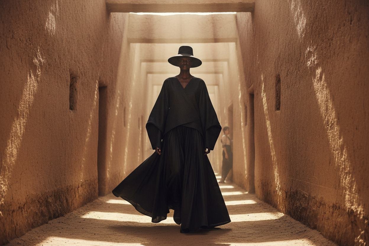 Textiles and silhouettes inspiring the Foundations collection
