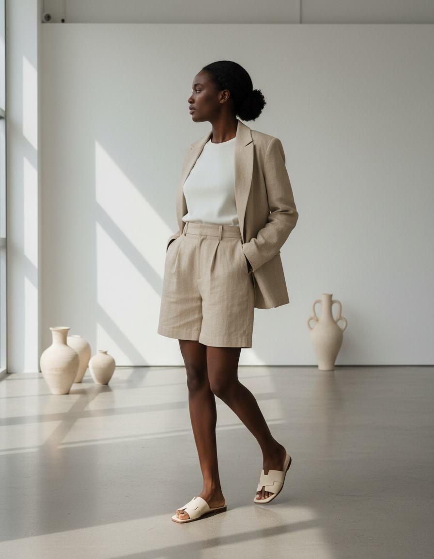 Tailored Bermuda Short in As pictured