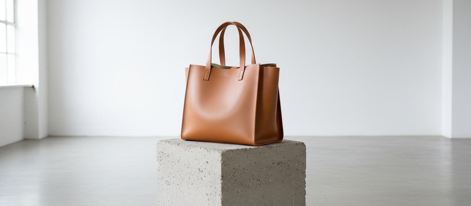 Structured Tote in As pictured
